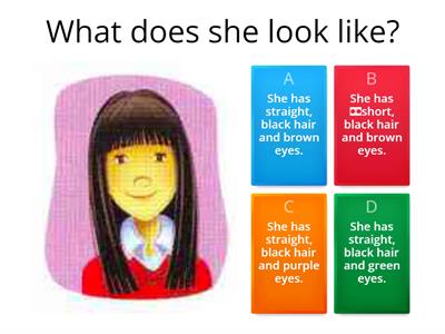 what does she look like