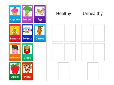 Food sorting games