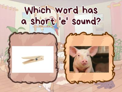 Short Vowel Sounds Quiz