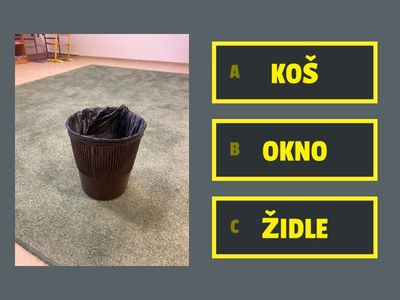 Školní pomůcky a vybavení třídy