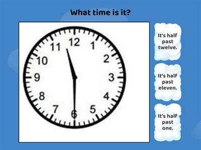 What time is it? Quiz