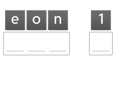 Numbers one to twenty