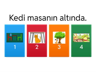 Uzamsal İlişkiler 1.sınıf  