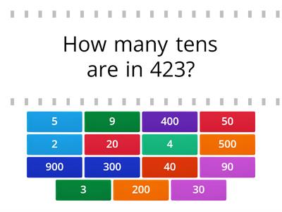 Place Value Matching