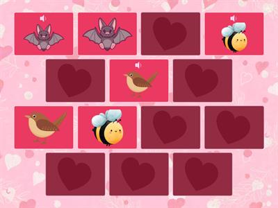 Letter /Bb/ Memory game 