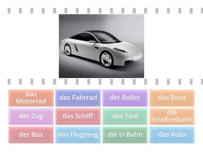 Verkehrsmittel. DaF Alpha. DaF A1.