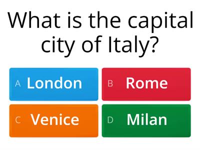 Italy Quiz