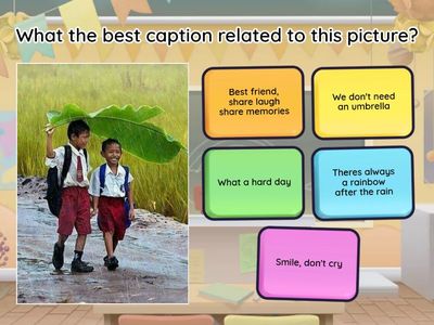  CAPTION TEXT QUIZ