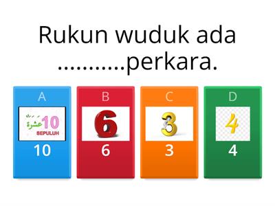 TAJUK :WUDUK SEMPURNA (SuKun Wuduk)