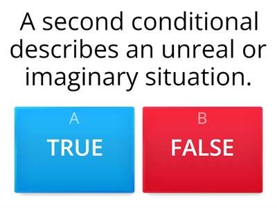 SECOND CONDITIONAL
