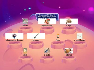 What can you take to a desert island?