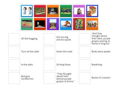 The Relatives Came Vocabulary