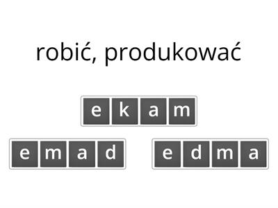 Irregular verbs część 2 mix