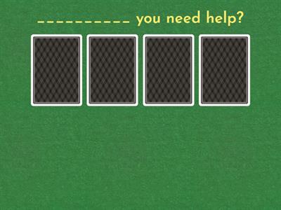 Simple Present - YES/NO questions