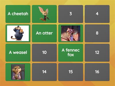 Zootopia animals
