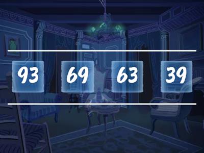 Numbers within 100: Smallest to Greatest