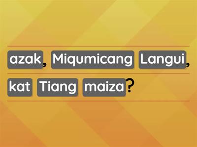 卓群布農語九階3-8句子排列