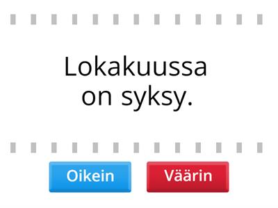 Kohteen Sää, vuodenajat, kuukaudet kopio