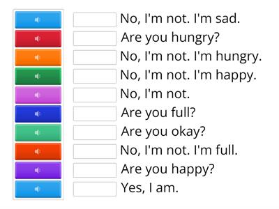 G4 L4 Are you okay? listening sentences