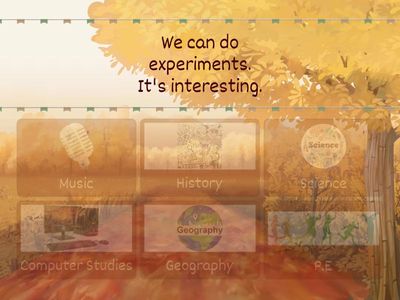 Go getter 2. School subjects. 1.1 PB p.11 ex.4