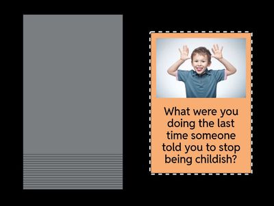 Past continuous questions