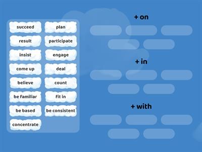 Collocations: Prepositions (Prism 4, LS Unit 8)