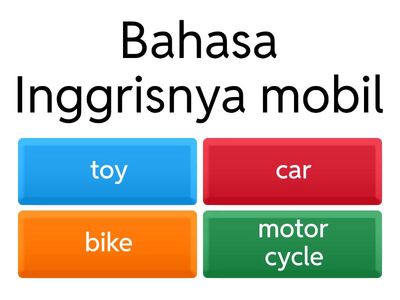 Game seru Bahasa Inggris