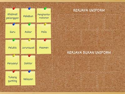 KERJAYA UNIFORM & BUKAN UNIFORM