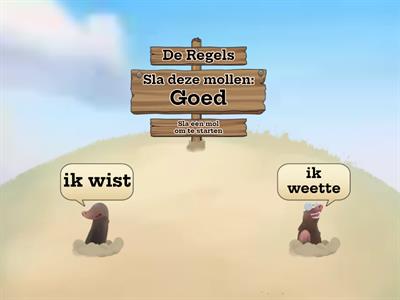 weten, hebben, geven verleden tijd