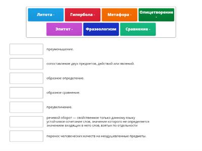  Средства выразительности. Русский язык ОГЭ.