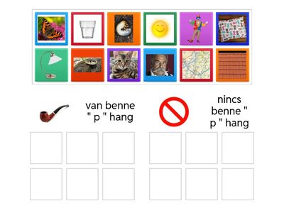 Van benne " p " hang? 