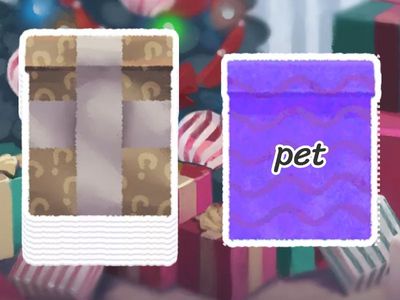 CVC Words Ending in  -et Words