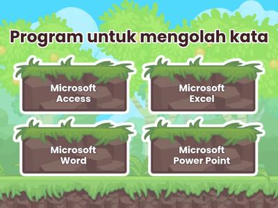 Games TIK Kelas 4 (Bab 4 - Mengoperasikan Program Microsoft Word)