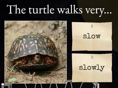 Game Show Adjective or adverb?