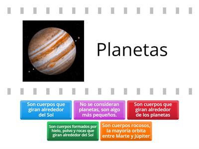 Cuerpos del sistema solar