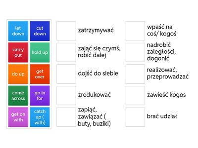 phrasal verbs matura