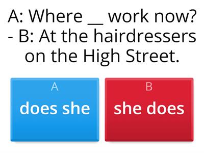 SO B1+ Unit 4B Indirect, negative questions - quiz