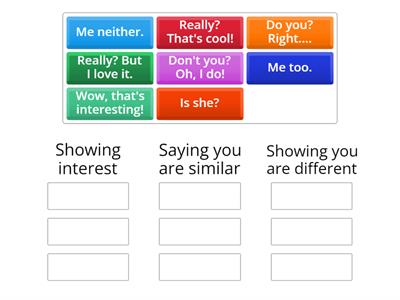 Focus 2 Unit 1.8 Groups - Showing interest