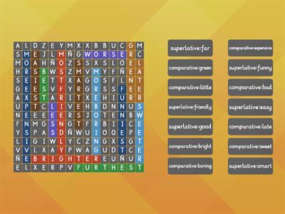 Comparatives and Superlatives