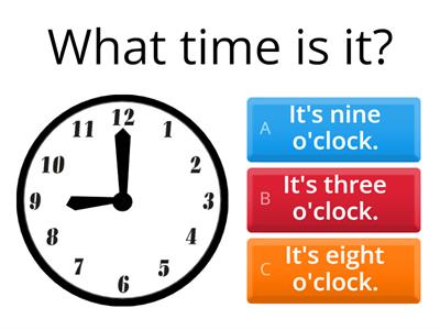 What time is it?