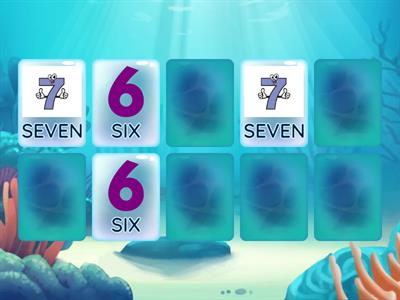 NUMBERS FROM 6 TO 10