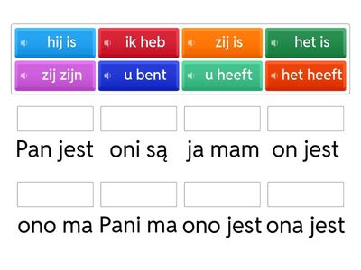 Hebben & Zijn (Nederlands - Pools)