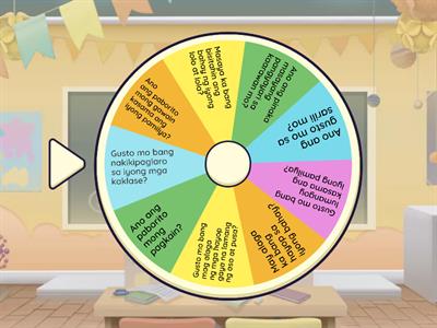 Spin and Speak (Tagalog)