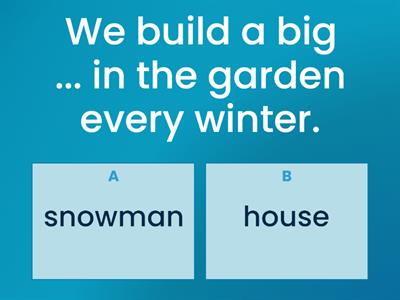 Be Curious 5 Unit 5 (vocabulary)