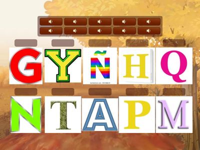 Alphabet MATCH UP (w/sound)