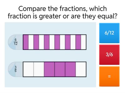 comparing fractions