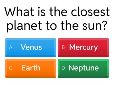 Solar System Quiz