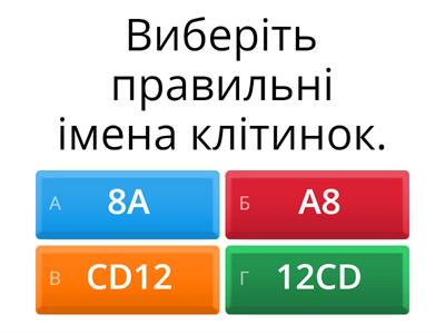 Табличний процесор