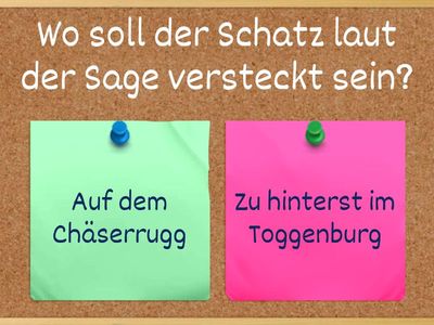 Kägi-Quiz: Die Geschichte der Zauberblume und des Toggenburger Schatzes