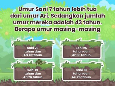 Kuis Matematika SPLDV Kelas X